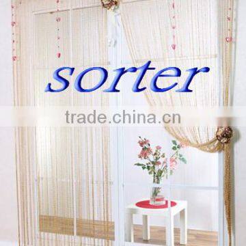 modern decorative string door/window/wall curtain/line screen with beads