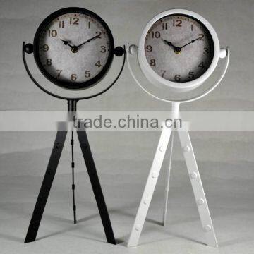 Metal Tall Table Clock