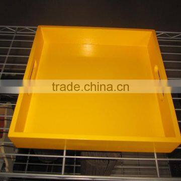 Food Serving Tray Home Wooden Trays Orange photo-6