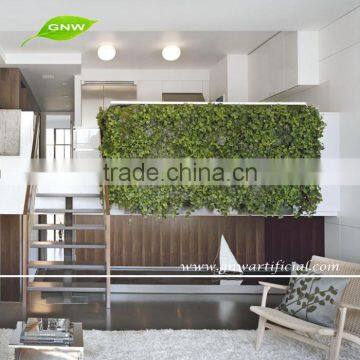 GNW GLW071 artificial bright green garden wall diy for office decoration