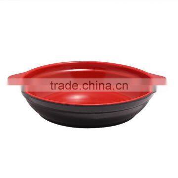 Factory Direct Sale Tableware Eared melamine bowl