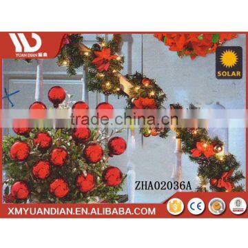 China Product Art Work Promotional Outdoor Solar Led Christmas Tree Shaped Lights For Tree Deco photo-3