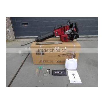 52cc 1700w 20-55J Handheld Concrete Rotary Breaker Hammer Drill Portable Petrol Driven Jack Hammer GW8192 photo-6