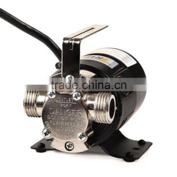 115V/60Hz 1/10HP 330GPH Electric Portable Utility Water Transfer Pump With Metal Connectors for Garden Hose photo-2