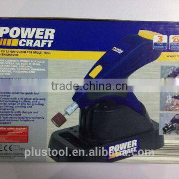 Li-ion Lithium Ion 7.2V Corldess Multi Tool & Engraver & Mini Grinder