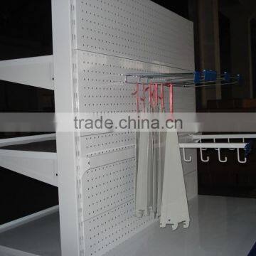 40*80 double-sides perforated supermarket hanging rack (punch backboard)