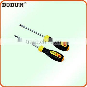 D1061 Yellow and Black double color massage the handle with alone use screwdriver