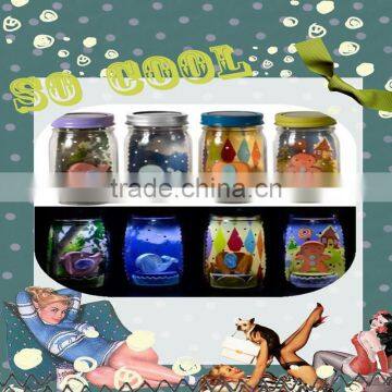 New hot sale Jars Home decoration Jars for baby provide a soft glow in baby's nursery come nightfall from dongguan city