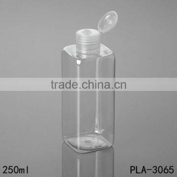 250ml Rectangle Plastic Shampoo Bottle Cheap Plastic Packaging With Plastic Cap photo-3