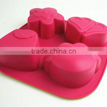 11037 Different Design Lips Shape Silicone Cake Mold photo-5