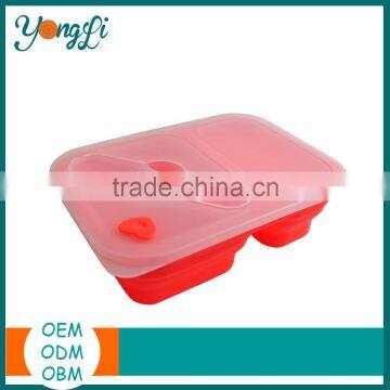 Kitchen Accessory Silicone Foldable Food Container