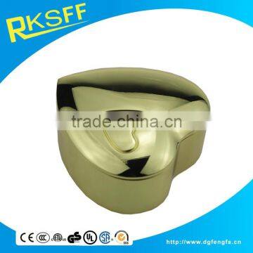 Smooth New Fashion Hot Sale Ring Jewelry Box With Plated Gold photo-5