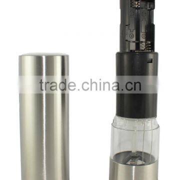 New Stainless Steel Manual Kitchen Spice Sauce Salt Pepper Mill photo-2