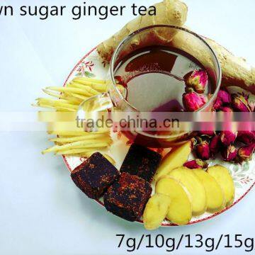 Ginger tea with honey and brown sugar10kgx2bags/ctn Wholesale FDA, HALAL. KOSHER ISO instant Ginger Tea health HONEY ginger tea