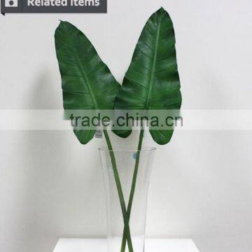 Factory Direct Sales Artificial Green Leaf for Decorative Garden and Floral Arrangement photo-4