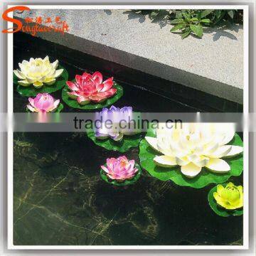 Artificial flower lotus flower candle holder wholesale wedding decoration flower