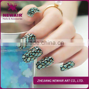 Nail art wholesale bettter nail patch nail polish strips