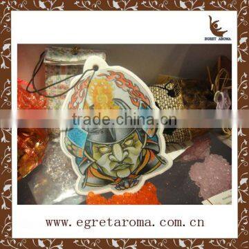 EA1-1006 Funny Face Cotton Paper Hanging Car Air Freshener photo-5