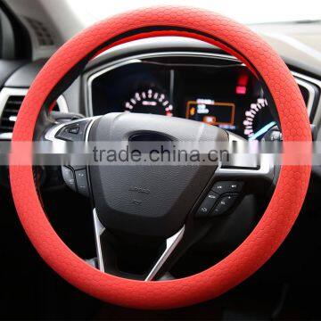 2017 High Quality New Design Silicone Steering Wheel Cover photo-2