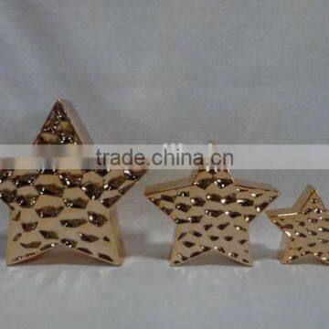 Plating Porcelain Apple Shape Decorations Holiday Decorations photo-6