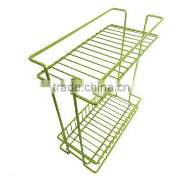 Nano coating double layer kitchen shelf kitchen rack kitchen accessories BH-B092