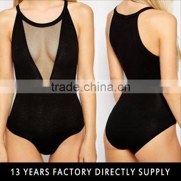 Custom sexy black transparent swimwear manufacturers in bali