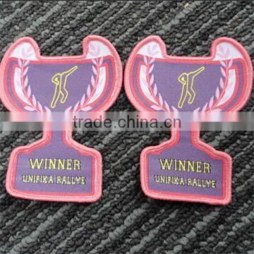 china hot sale china factory directly personalized eagle custom cheap woven patch