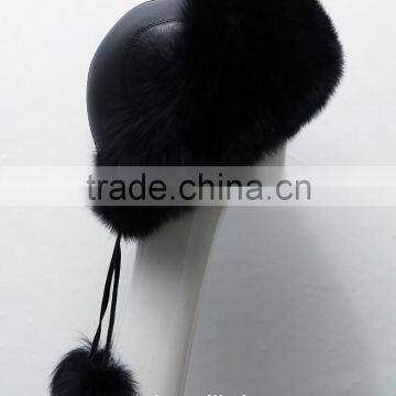 Wholesale 2016 Latest Design Hat and Cap High Grade Woman Faux Fur Leather Russia Hat photo-4