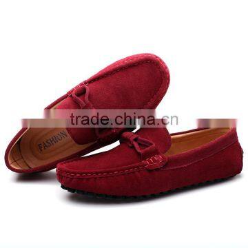 Brand Name Men Peas Shoes Stock Inventory Wholesale, Good Quality Men Stock Casual Shoes With Genuine Leather photo-5