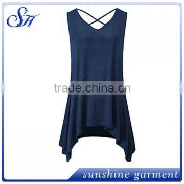Wholesale Fashion Top Fashion Women Long Blouse Tops for Spring photo-6
