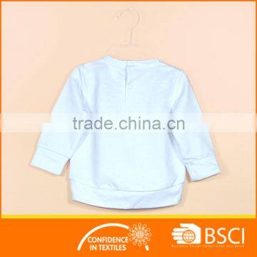 OEM Service Applique Baby Girl Clothing Round Neck Hoodies photo-2