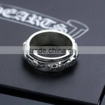 Fashion Jewelry Brass / S925 Cool Punk Retro Style Personalized Devil Skull Ring for Men photo-3