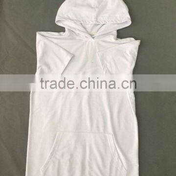 China manufacturer short sleeve custom long tall mens fitness hoodie cotton spandex Pullover sweatshirts