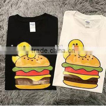 2017 Summer Female Cartoon Fashion Comfortable Short-sleeved T-shirts photo-2