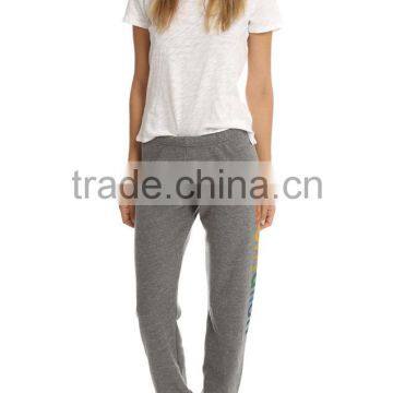 New Style French Terry Harem Pants Women photo-2