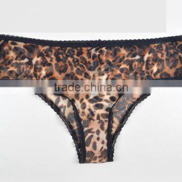 Anti-bacterial Fiber Soft Transparent Sexy Panties Lace Waist High Code Underwear Cueca Calcinhas Briefs Genuine Women Underwear photo-2