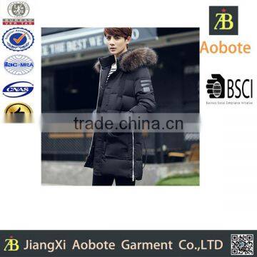 2016New Fashion Outdoor Medium Style Hoods Thick Man Winter Jacket