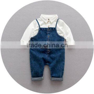 S17670A Latest Design Child Clothes Sets Cotton Kids Clothing Set photo-4