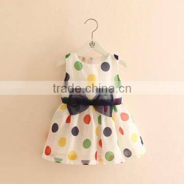 fashion 100%cotton lovely baby girl dresses