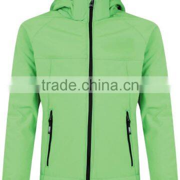 mens european style winter softshell jackets with full-zip