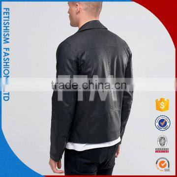 Trade Assurance Supplier OEM Service Leather Coat Jacket photo-2