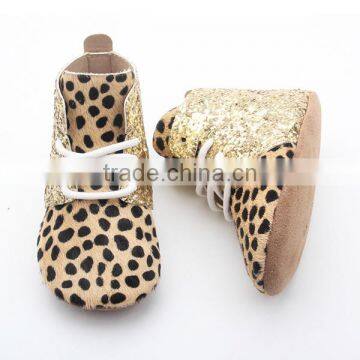 2017 Hot New Products Cow Leather Rubber Sole Baby Boots photo-6