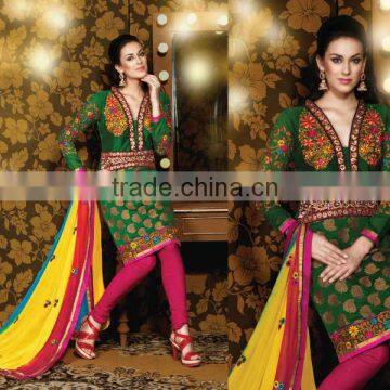 Ladies Chanderi Suits