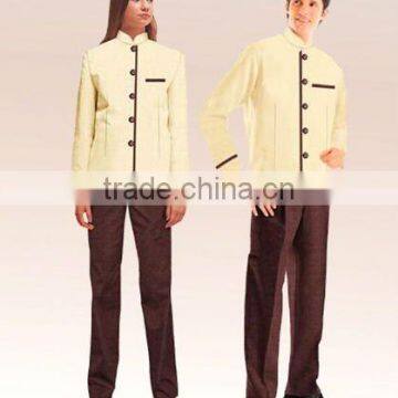 Restaurant Waiter Staff Uniform Shirt and Pants