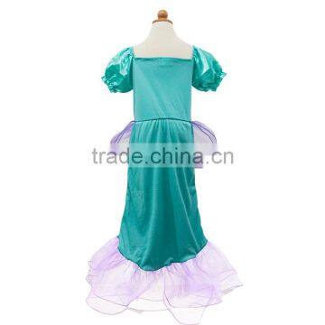 2016 Instyles Girl's Mermaid Ariel Fairytale Princess Fancy Dress Costume Kids Child photo-2