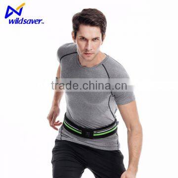 Battery Control LED Flashing Reflective Flip Belt Running Safety Warning Belt photo-5
