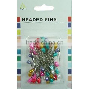 Headed pins