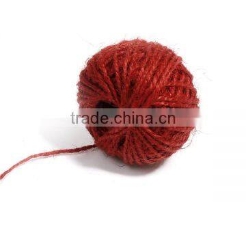 Jute Rope Red 1.8mm Jewelry Cord photo-2