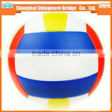 alibaba china cheap wholesale high quality custom logo PU volleyball