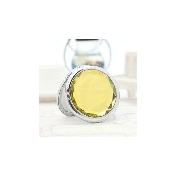 Solid Yellow Crystal Compact Mirror LFM1602